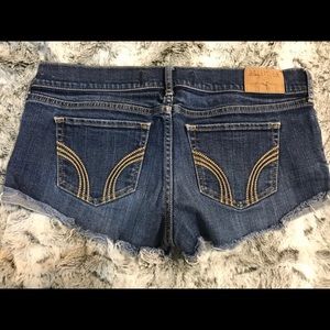 Hollister jean shorts